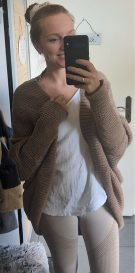 Mimasa Strick Cardigan Versch Farben