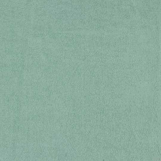 Leichter Baumwollplüsch / Teddyfell altmint