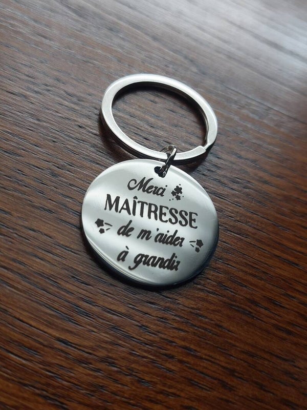 Porte-clés  maitresse