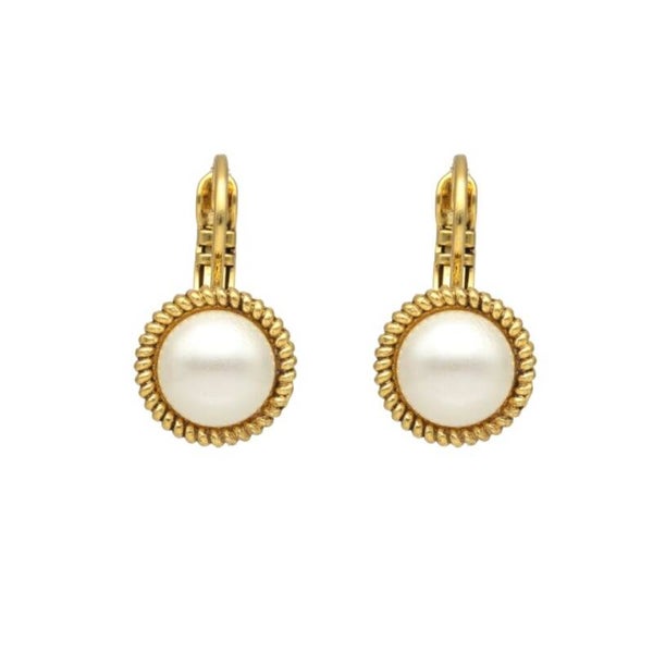 Oorbellen Swarovski Pearl White