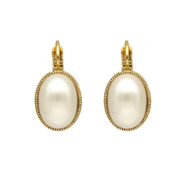 Swarovski Pearl White Oorbellen