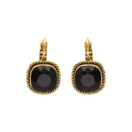 Oorbellen Jet Black