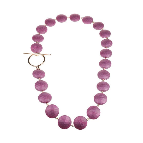 Collier Paars Flame Forever Necklace Amethyst