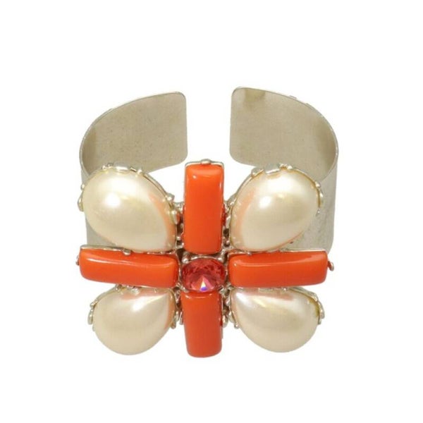 Bangle Flower Bangle Zilver Armband