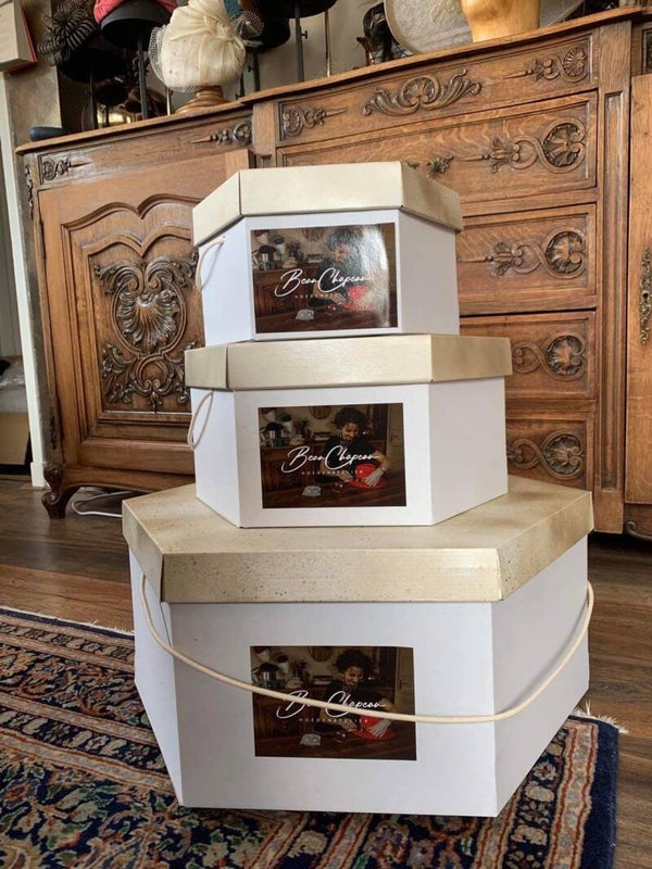 Hoedendoos klein 27cm