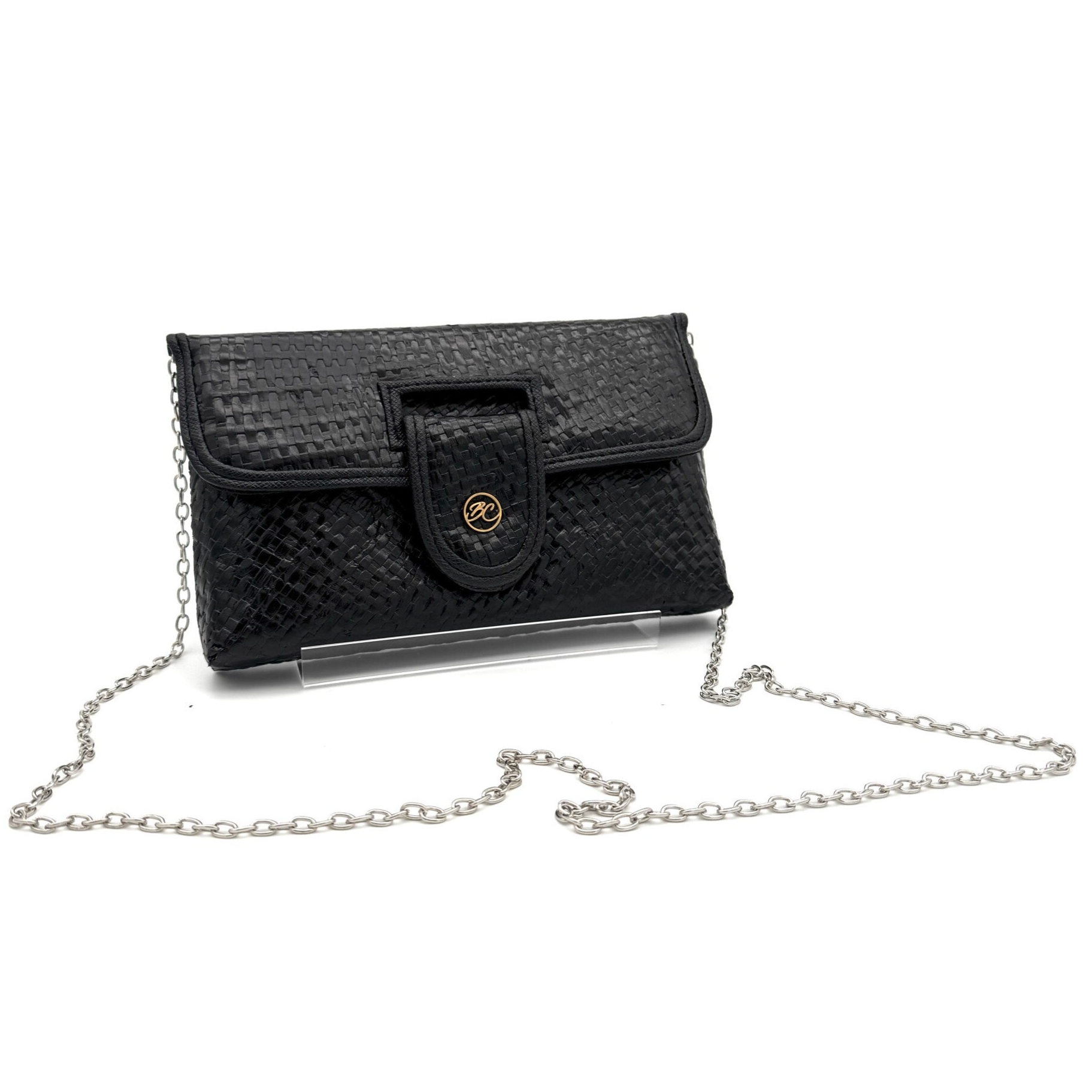 Clutch 'Retro' Zwart