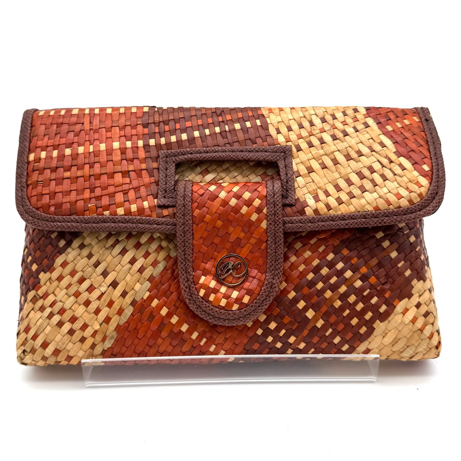 Clutch 'Retro' Bruin/Multi variant 2