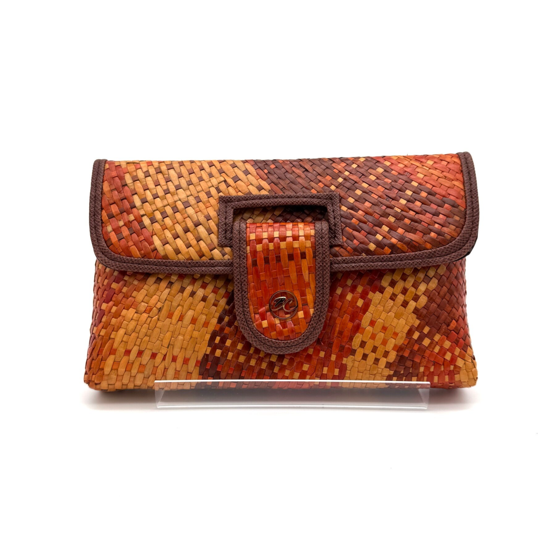 Clutch 'Retro' Bruin/Multi variant 1