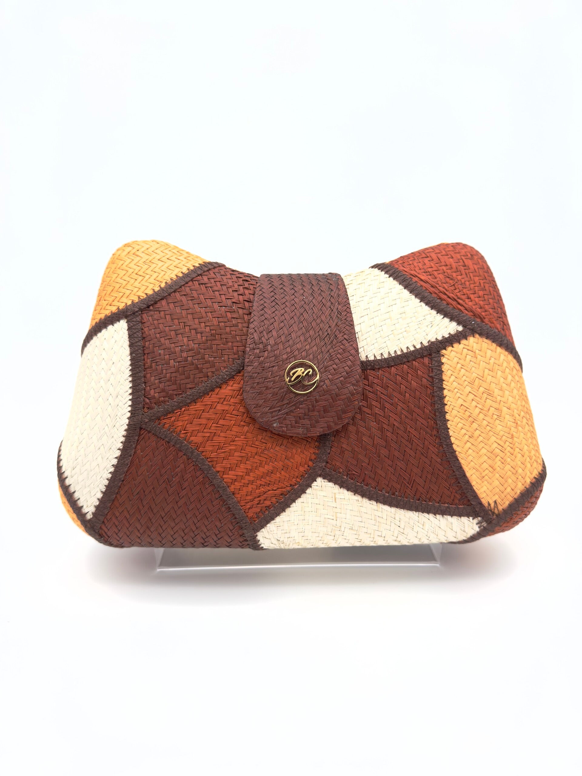 Clutch 'Artisan' Bruin/Multicolour