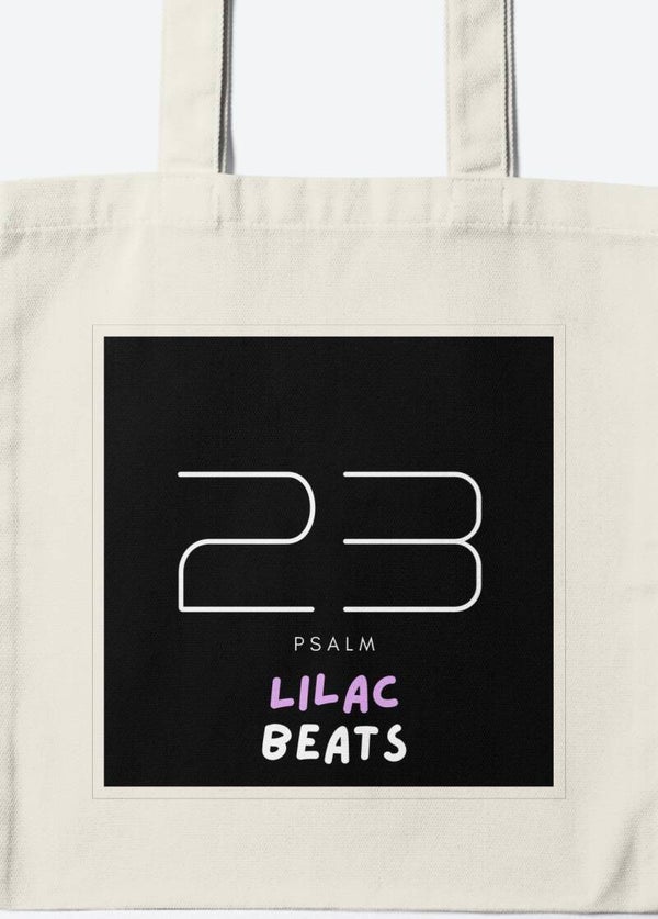 Tote Bag with Unique Psalm 23 Design