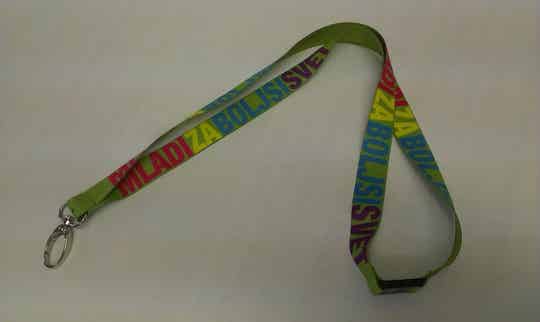 Ovratni trak ˝Mladi za boljši svet˝