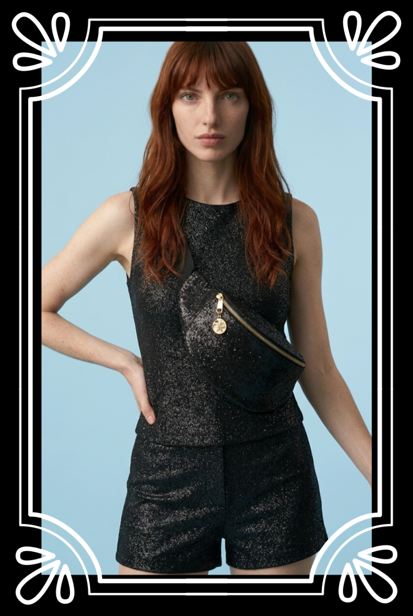 Sparkle Collection Black X Vattenavvisande