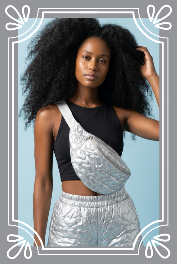 Puff Collection, Heart silver, Vattenavvisande