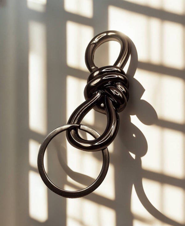Keychain knot black