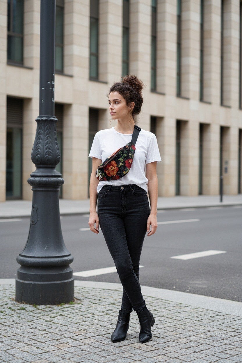 Black collection flower+