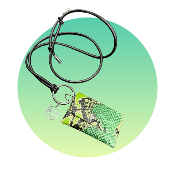 KnottedString Snake Green