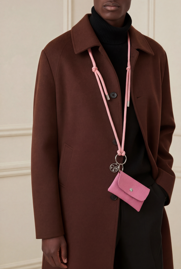 KnottedString Pink Suede