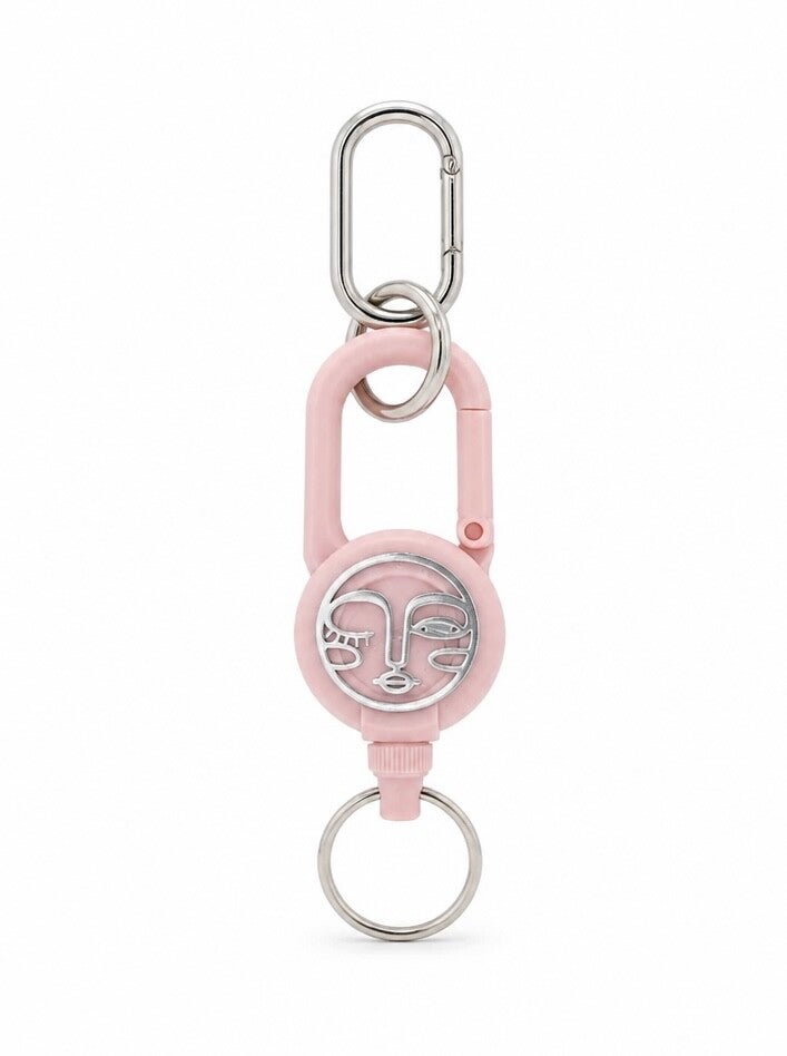 Keychain Pull Pink/Silver