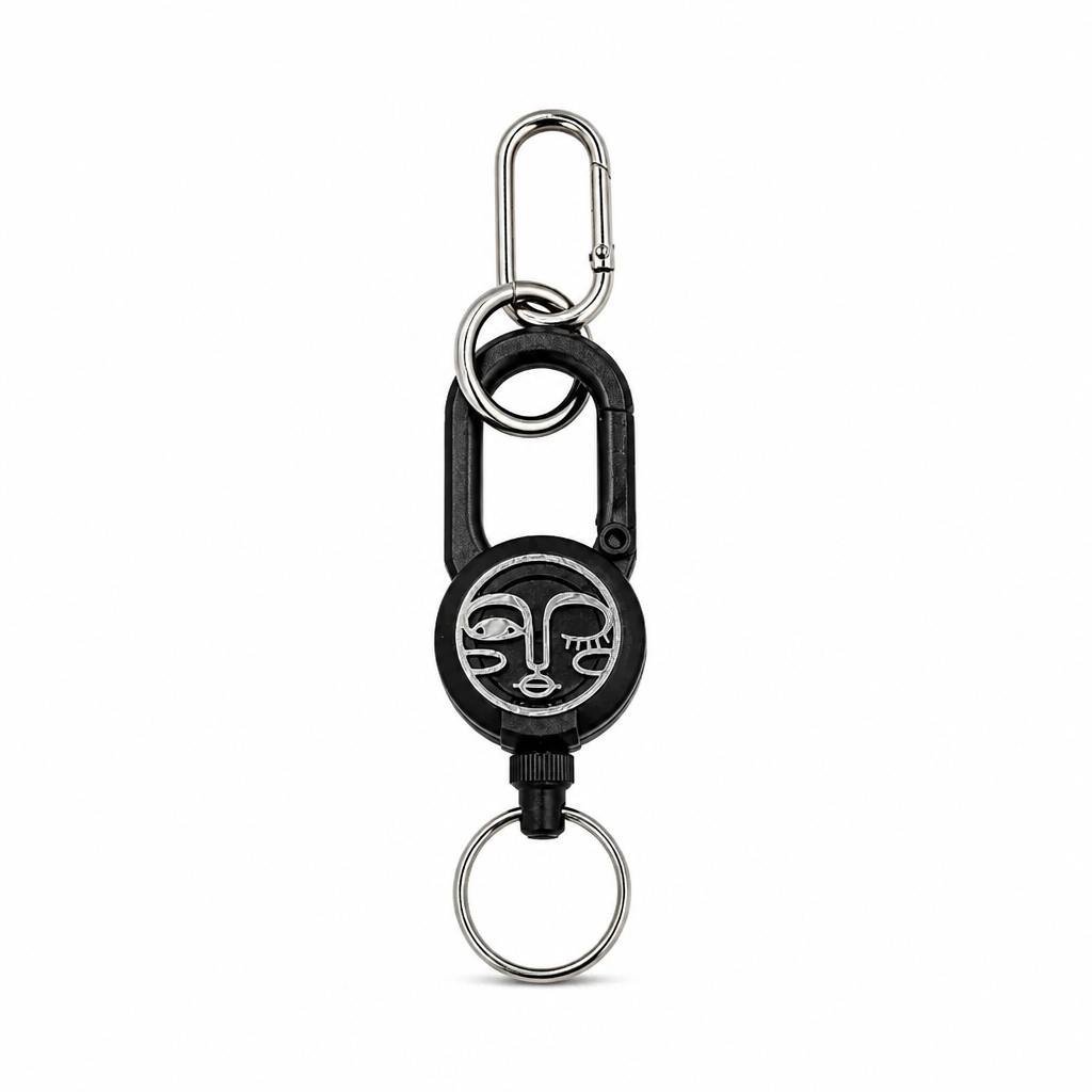 Keychain Pull Black/Silver