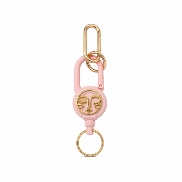 Keychain Pull Pink/Gold