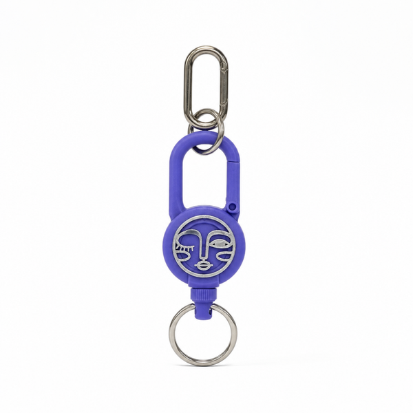 Keychain Pull Purple/Silver