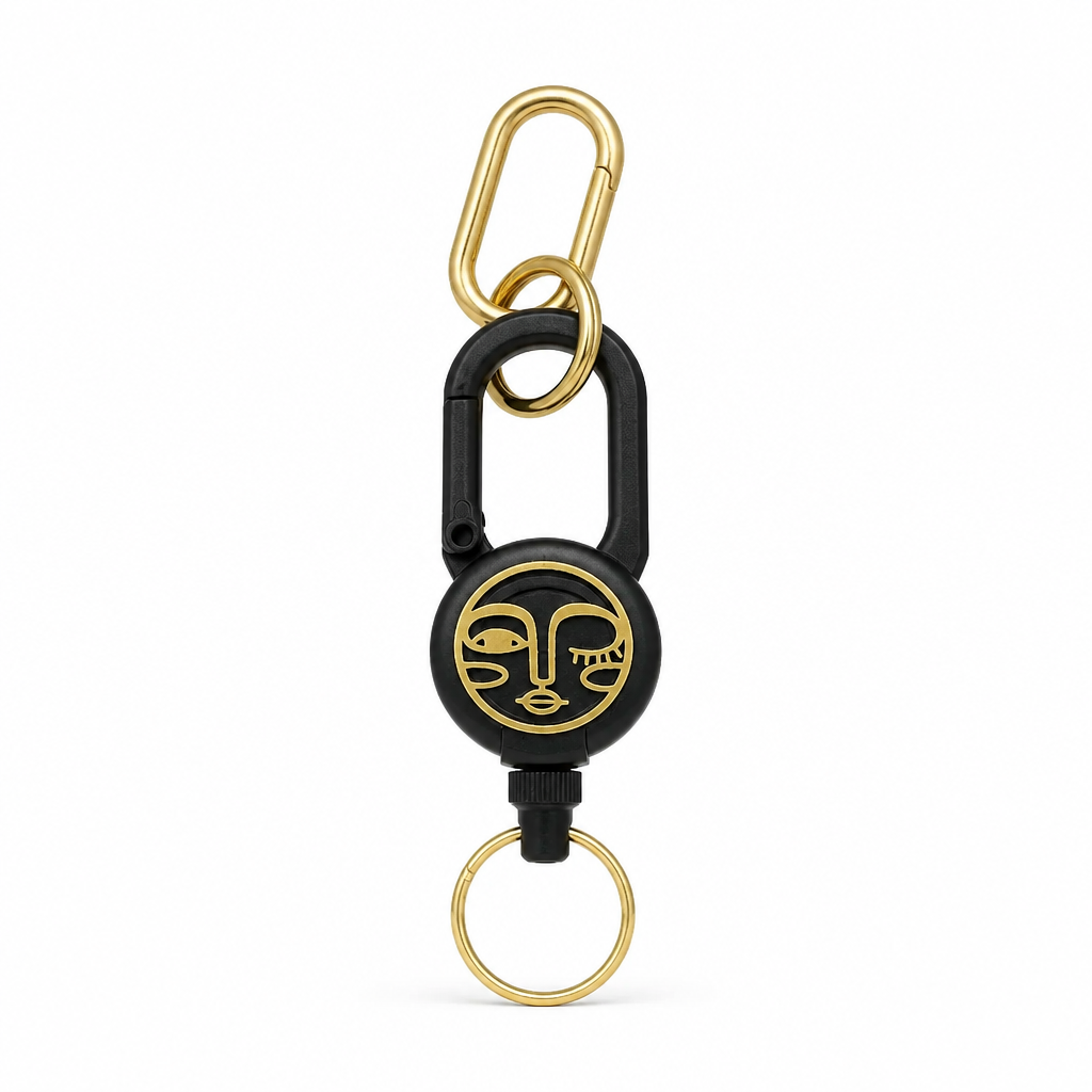 Keychain Pull Black/Gold