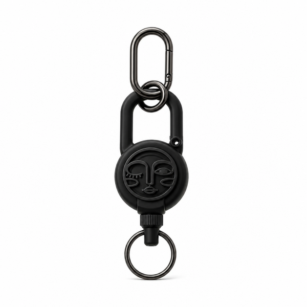 Keychain Pull Black on Black