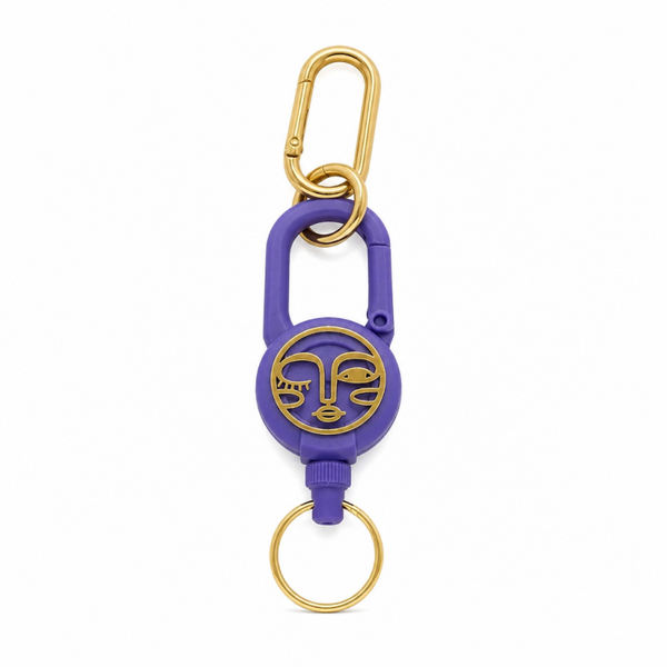 Keychain Pull Purple/Gold