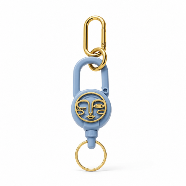 Keychain Pull Blue/Gold