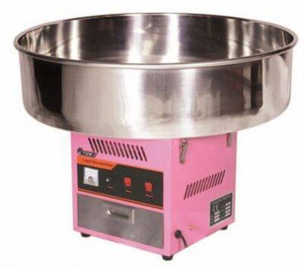 SUIKERSPINMACHINE MET KAP  - ROSE - prijs vanaf