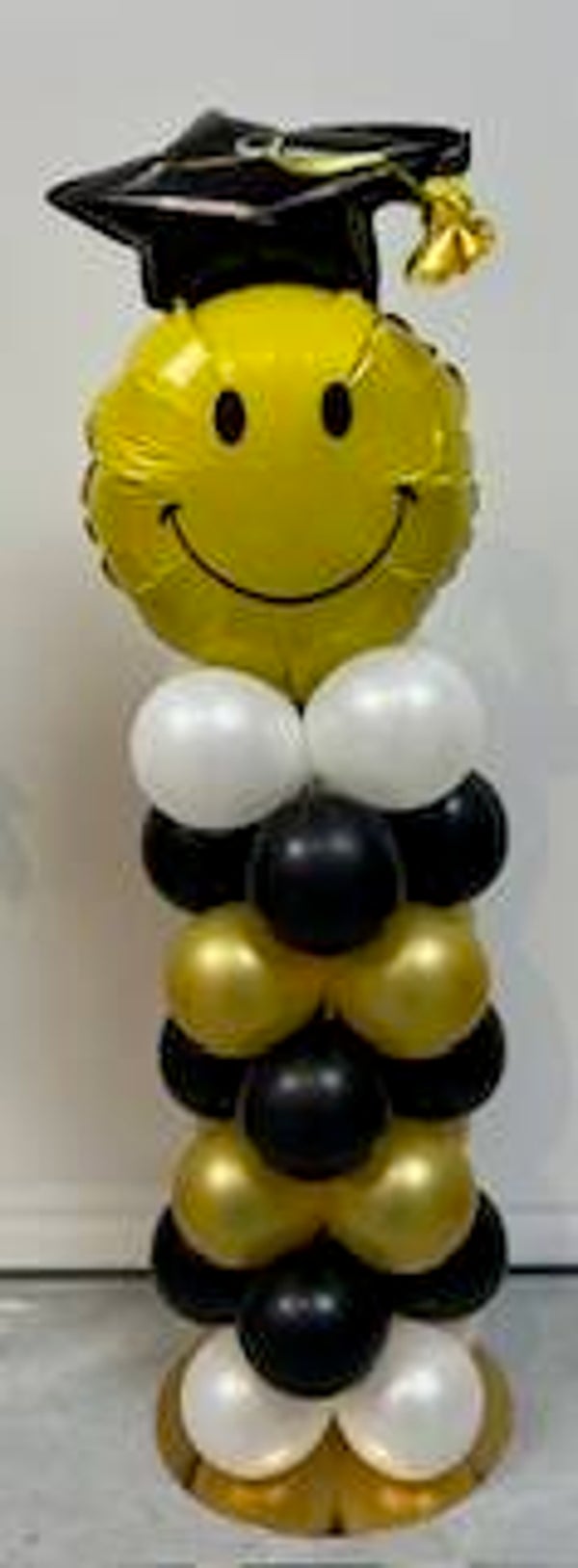 GESLAAGD torentje smiley -70cm hoog