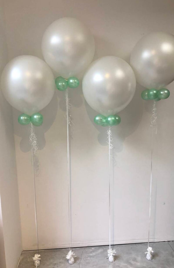 HELIUMBALLON 24" met ballonkraagje