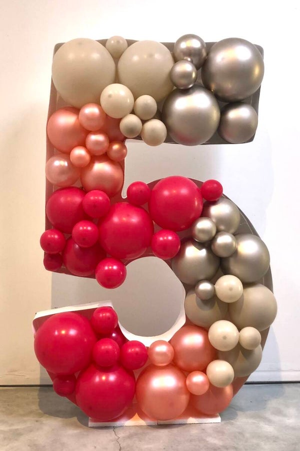 MOSAIC CIJFER - 1.25m hoog