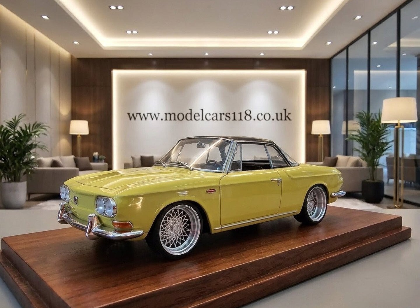 Norev 1:18 Volkswagen Karmann Ghia Type 34 – Modified Custom Build