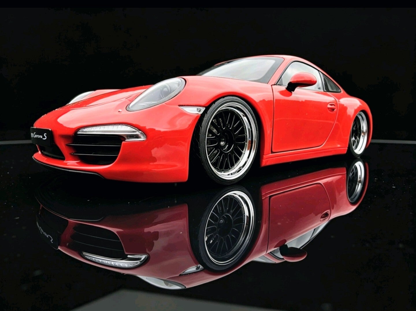 Custom Porsche 911/991 Carrera S 2012 - WELLY 1/18