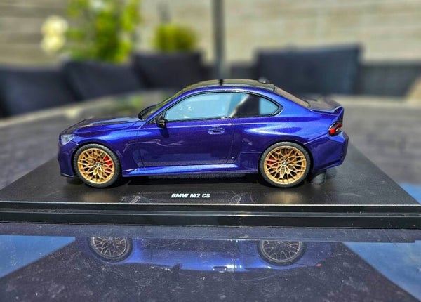 GT Spirit - 1:18 BMW M2 CS Blue 2025 (GT552) Limited Edition Resin Model