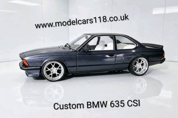Custom Solido 1:18 BMW 635 CSi
