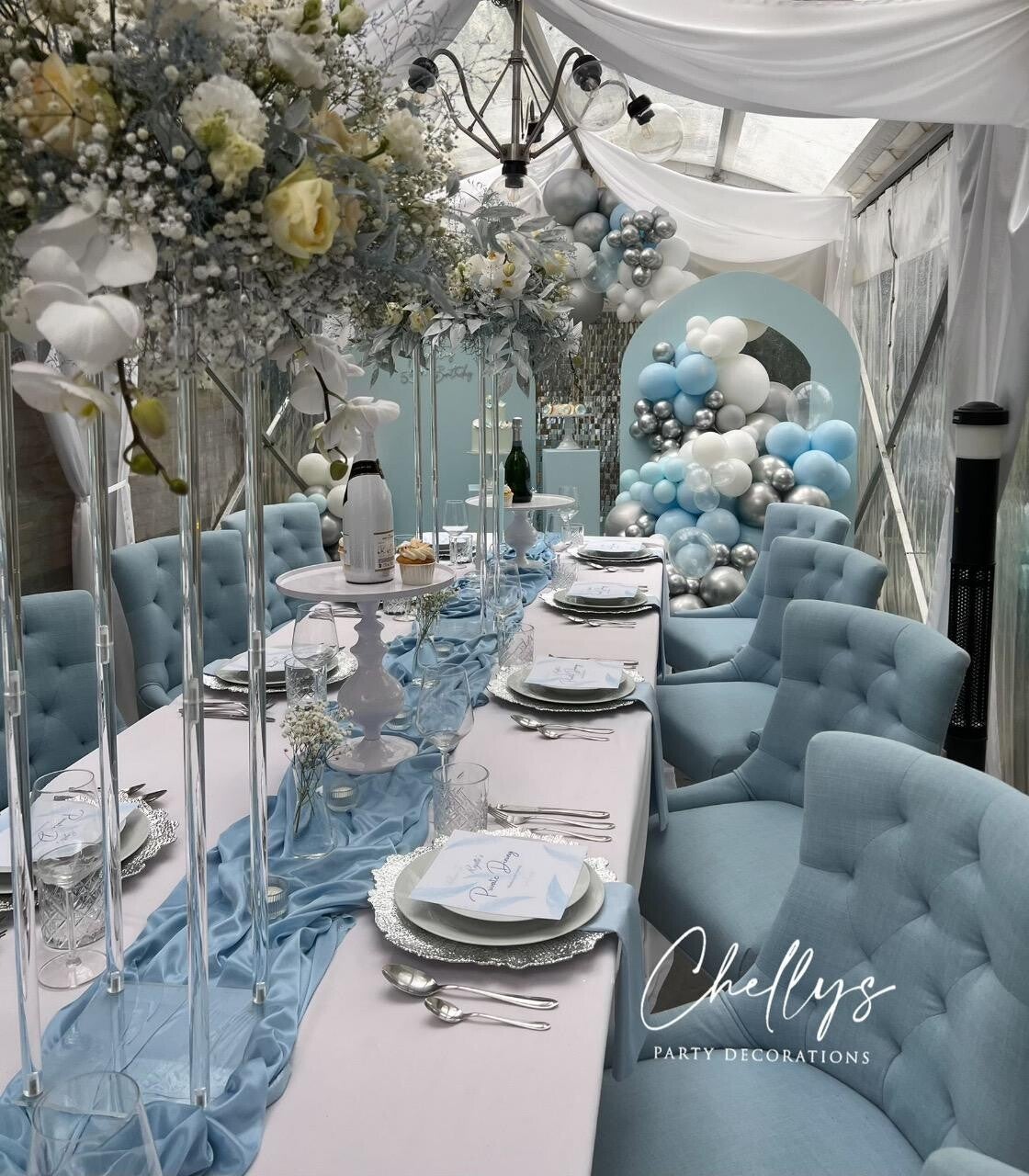 Transparante verhoging