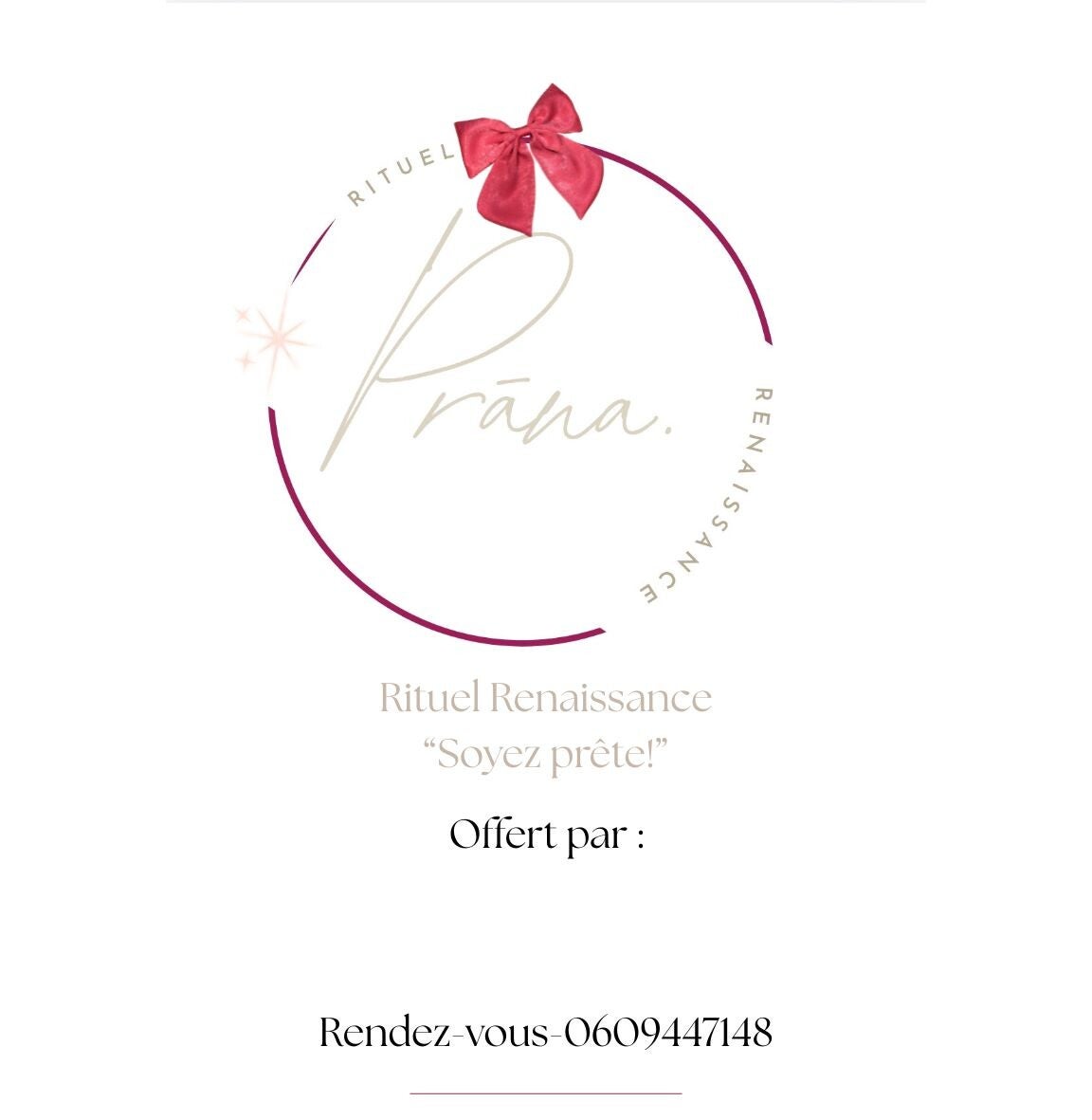 Rituel Renaissance à offrir