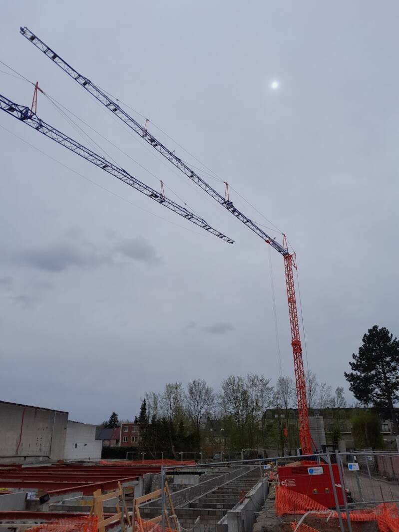 montage meerdere kranen