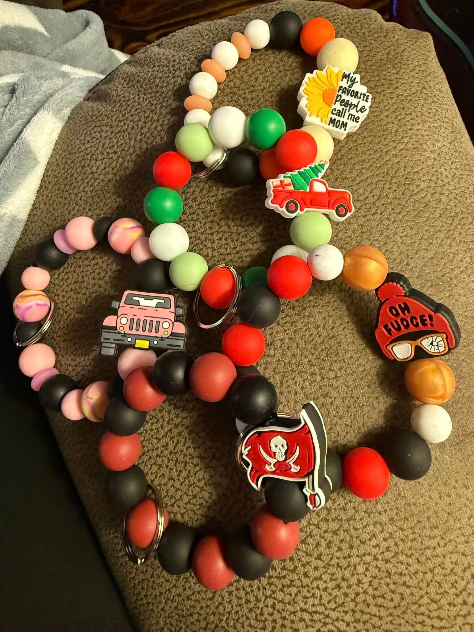 beadable key chain