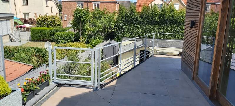Balustrade terras