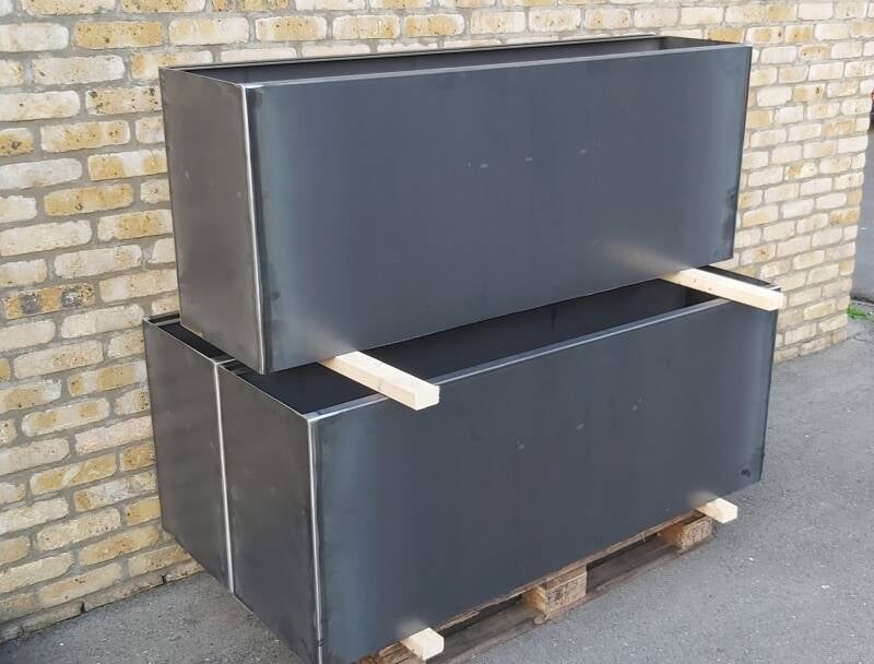 Cortenstaal plantenbak op maat