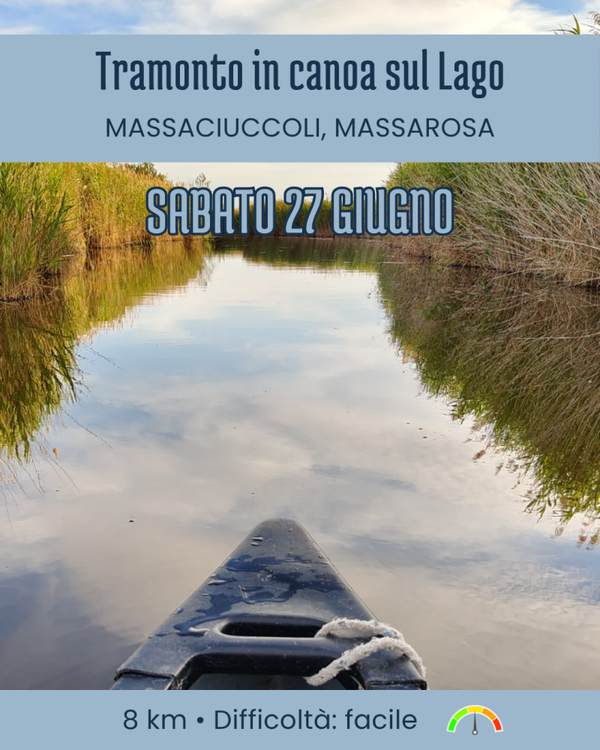 TRAMONTO IN CANOA