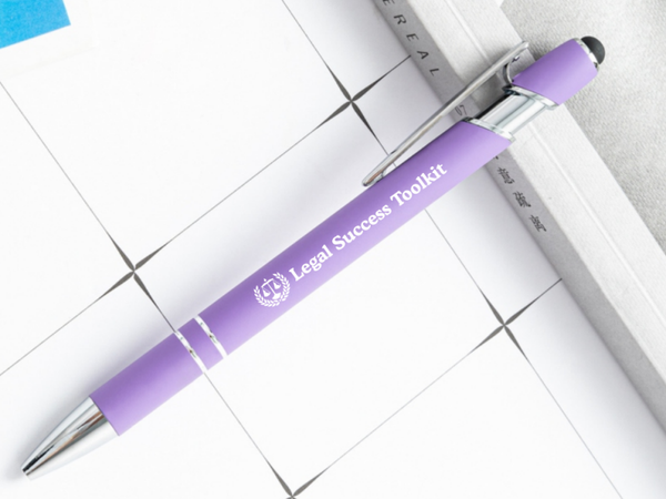 Legal Success Toolkit Branded Pen