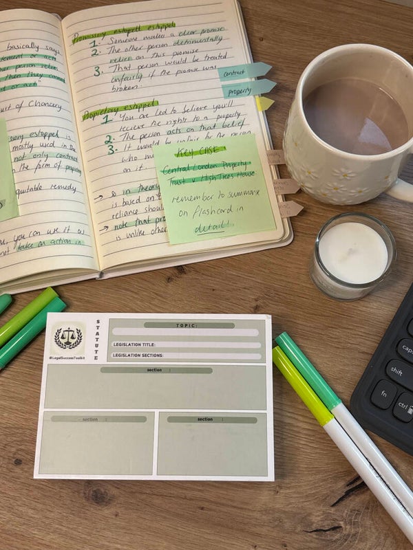 Statute Note Flashcards