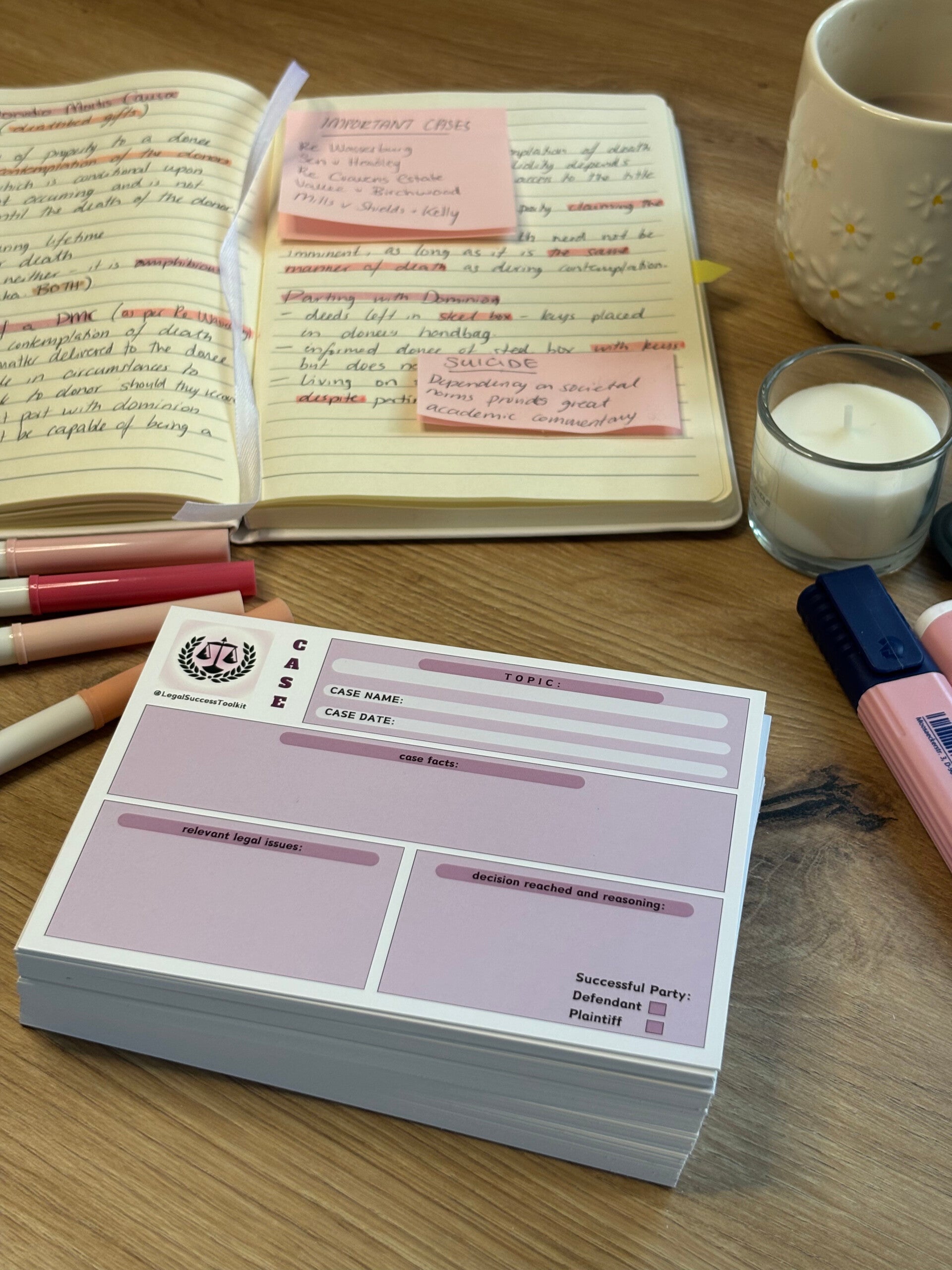 Final Year Flashcard Bundle
