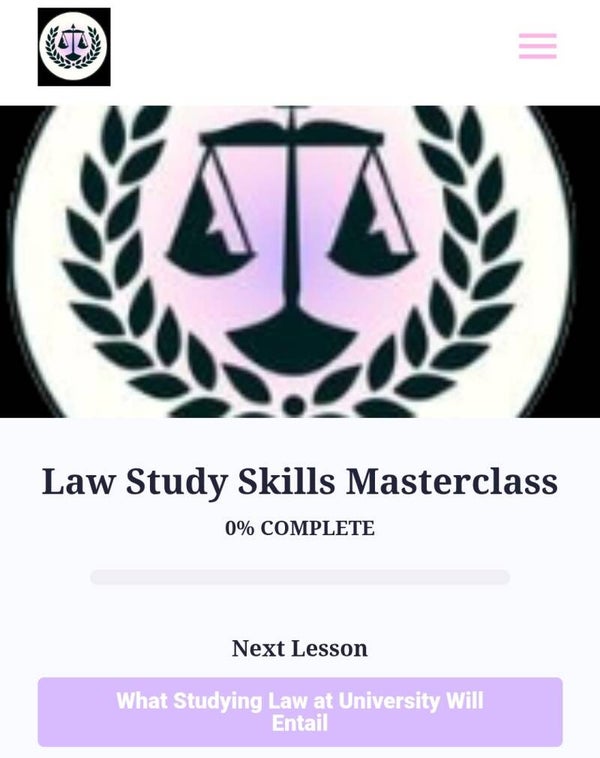 Law Study Skills Masterclass