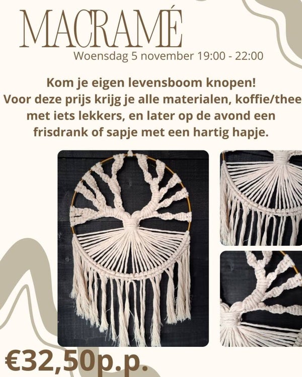 Woensdag 5 november, 19:00 - 22:00