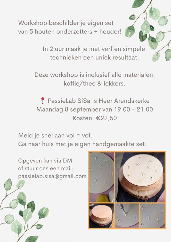 Maandag 8 september, 19:00 - 21:00